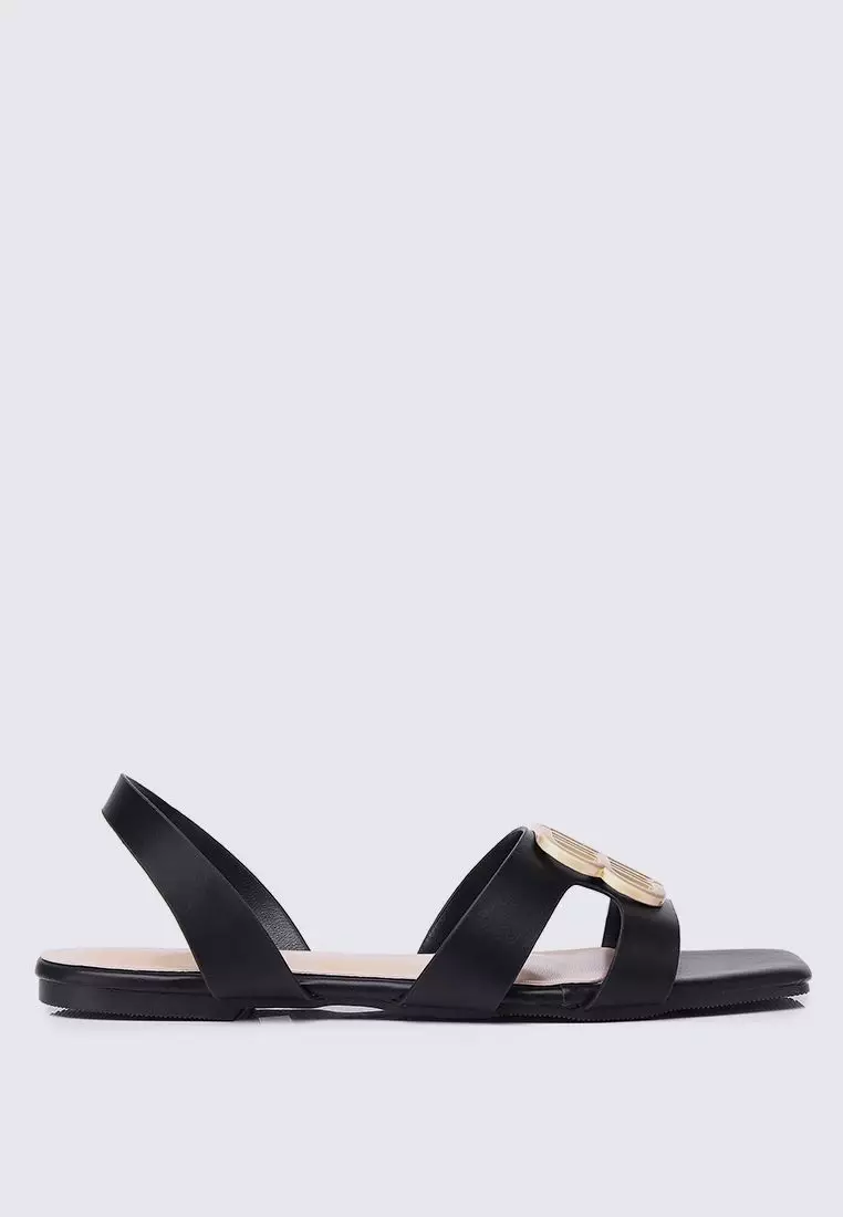 Discount on My Ballerine  shoes - SKU: Berenice Comfy Sandals In Black