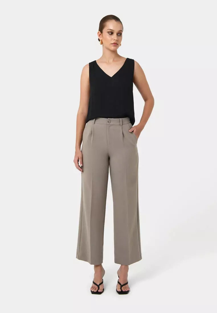 Blair V-neck Crop Top