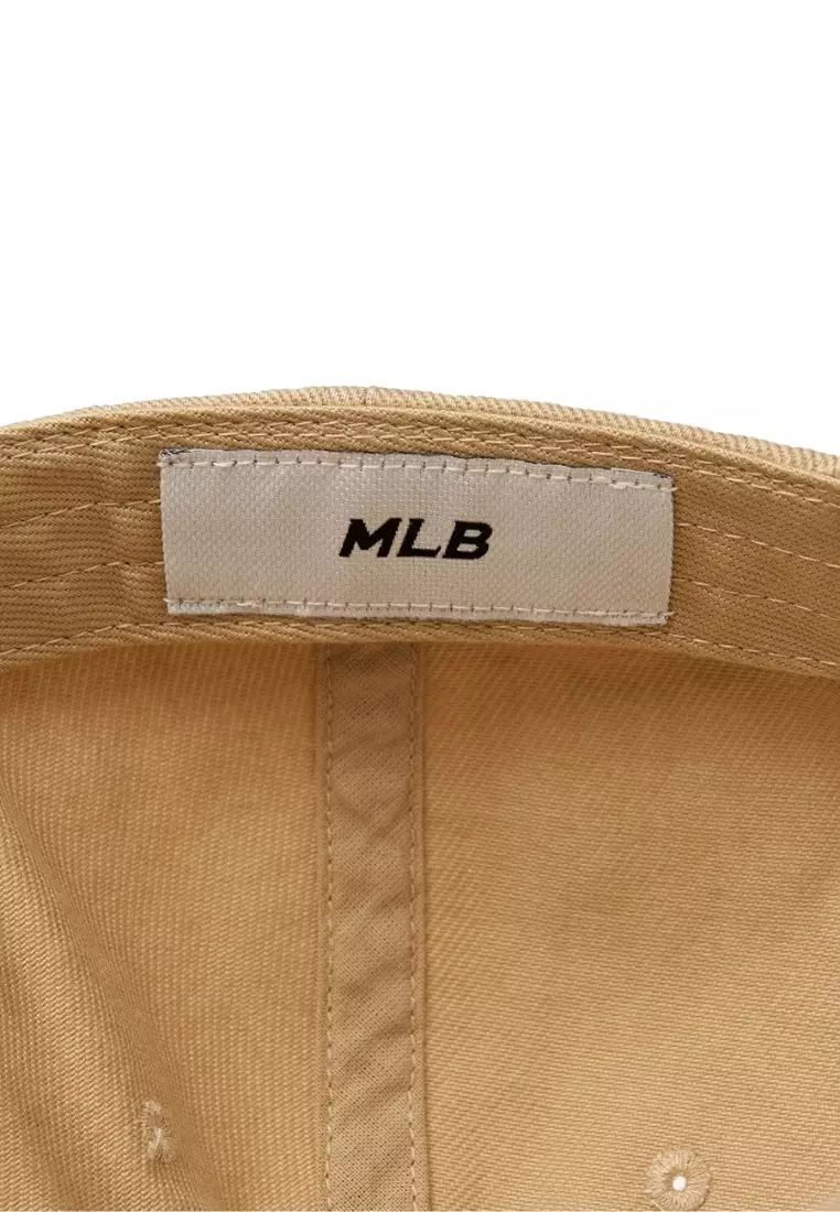★MLB Korea★ Varsity Vintage Cursive Color Block Unstructur Jual MLB Korea Varsity Vintage Cursive Color Block
