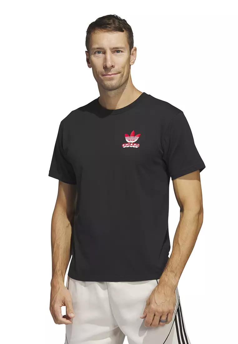 Jual ADIDAS 3d power trefoil t-shirt Original 2023 | ZALORA Indonesia ®