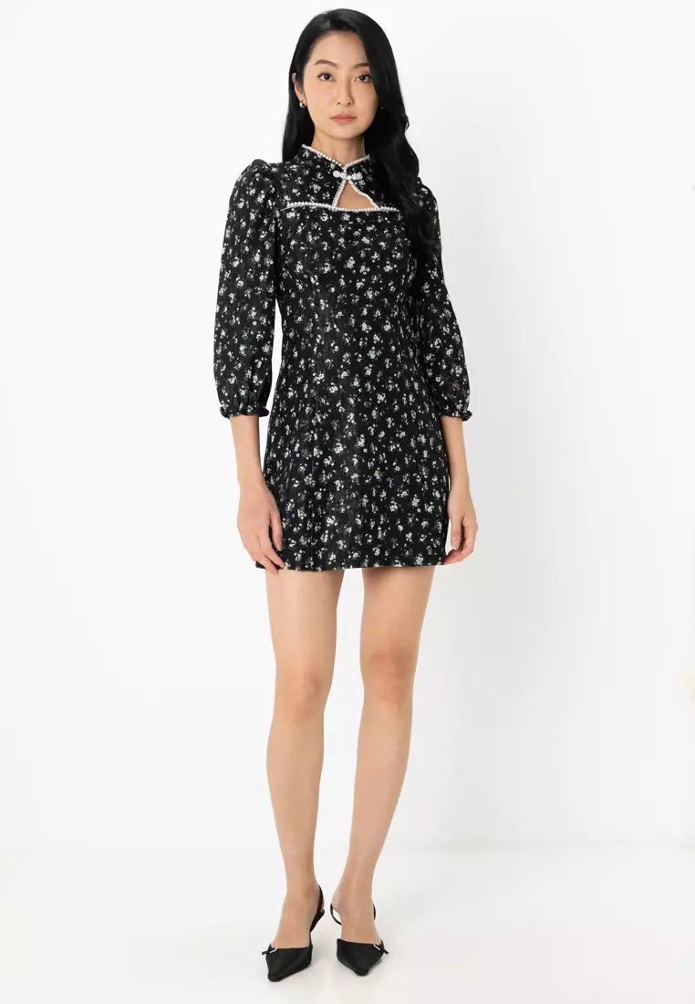 Zamia Cheongsam Dress