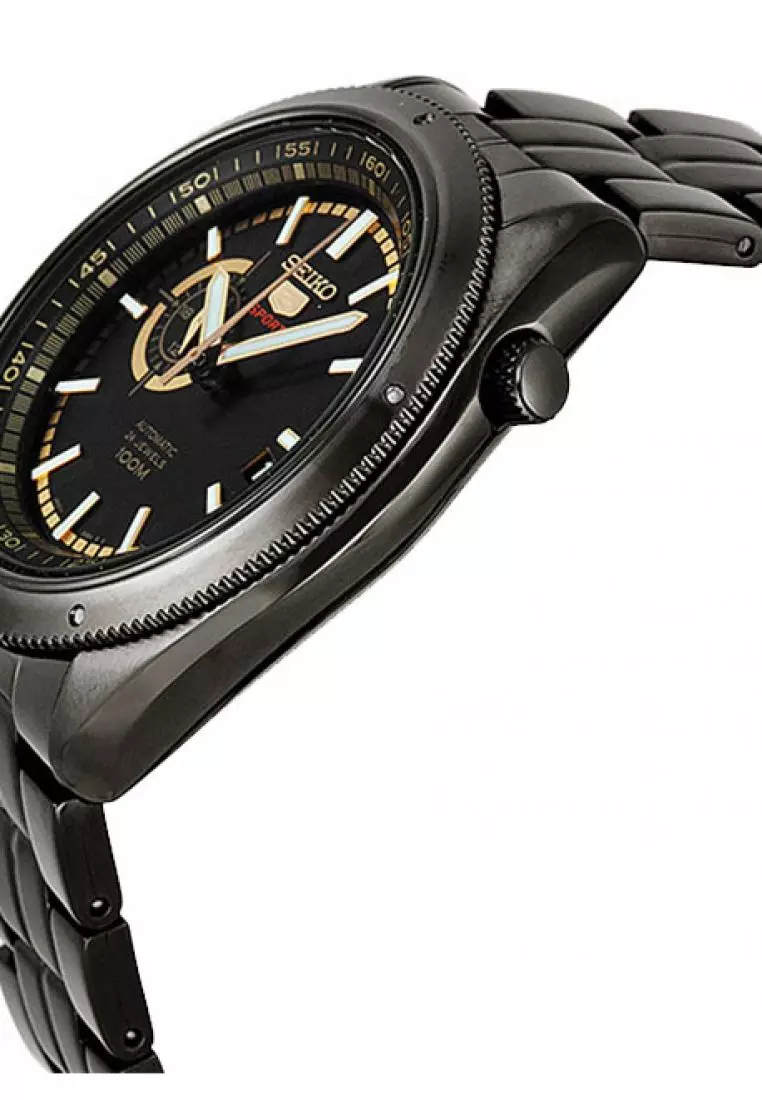 Jam Tangan Pria Seiko Original SSA071 Stainless Steel Black