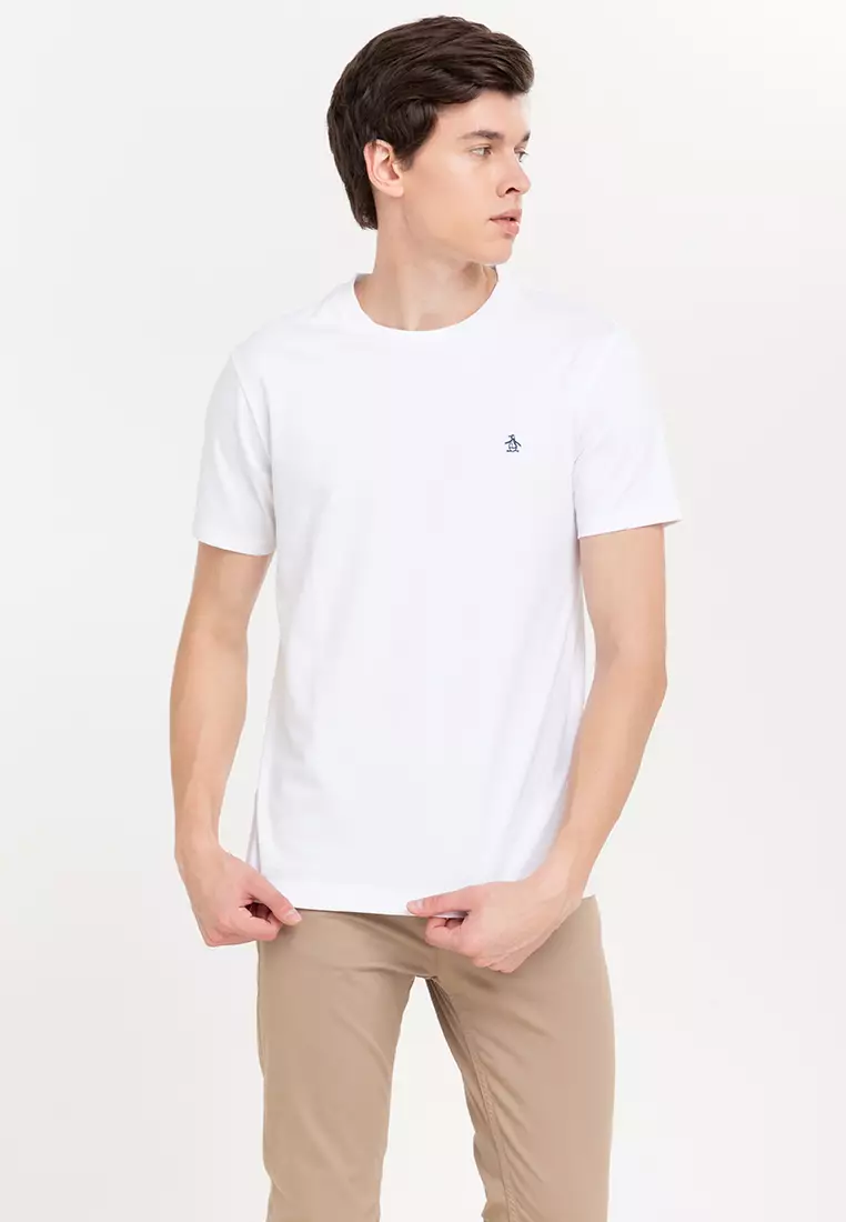 Original Penguin Organic Cotton Jersy Tee Sticker Pete