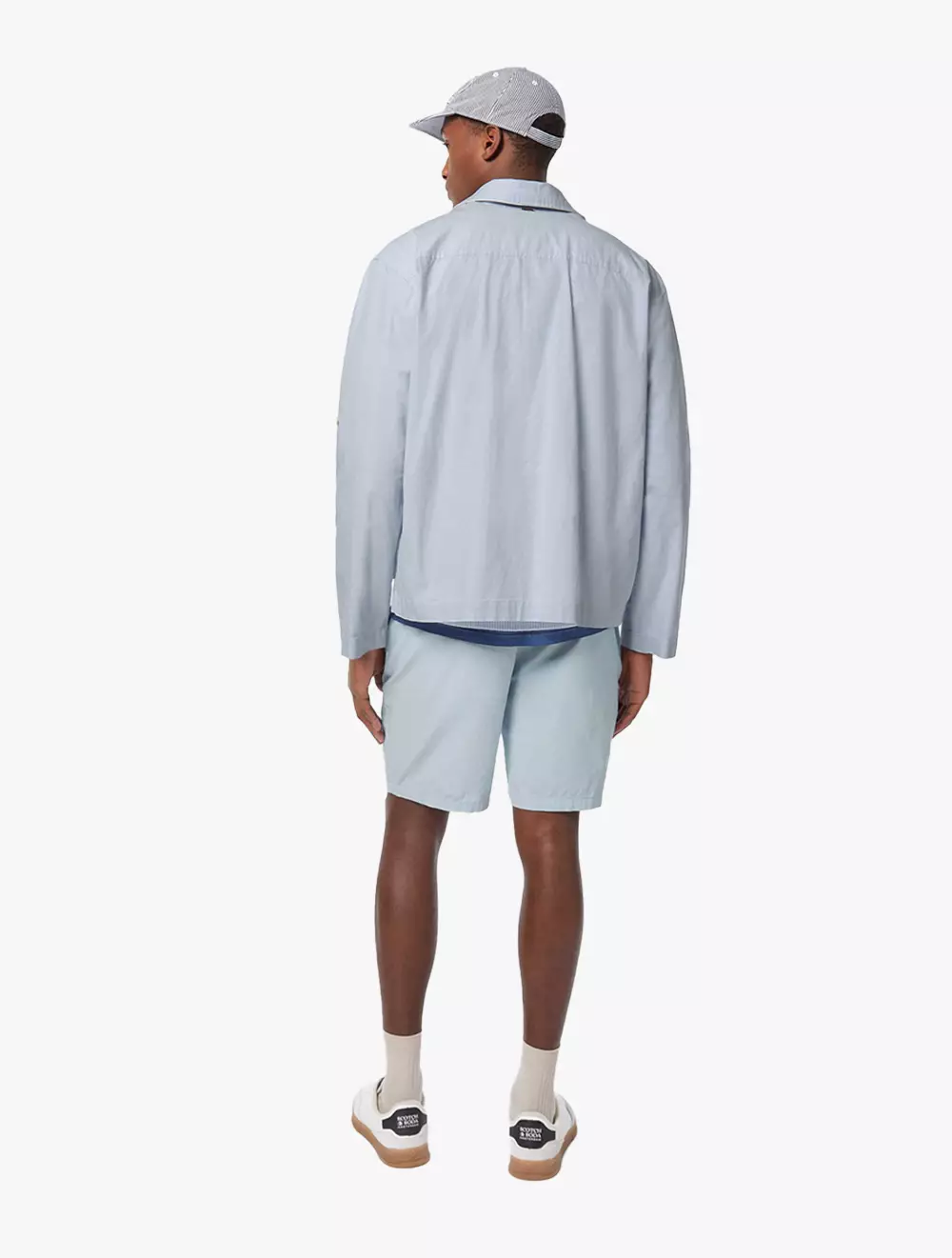 Relaxed Cottonlinen Shirt Jacket - SDA179963420