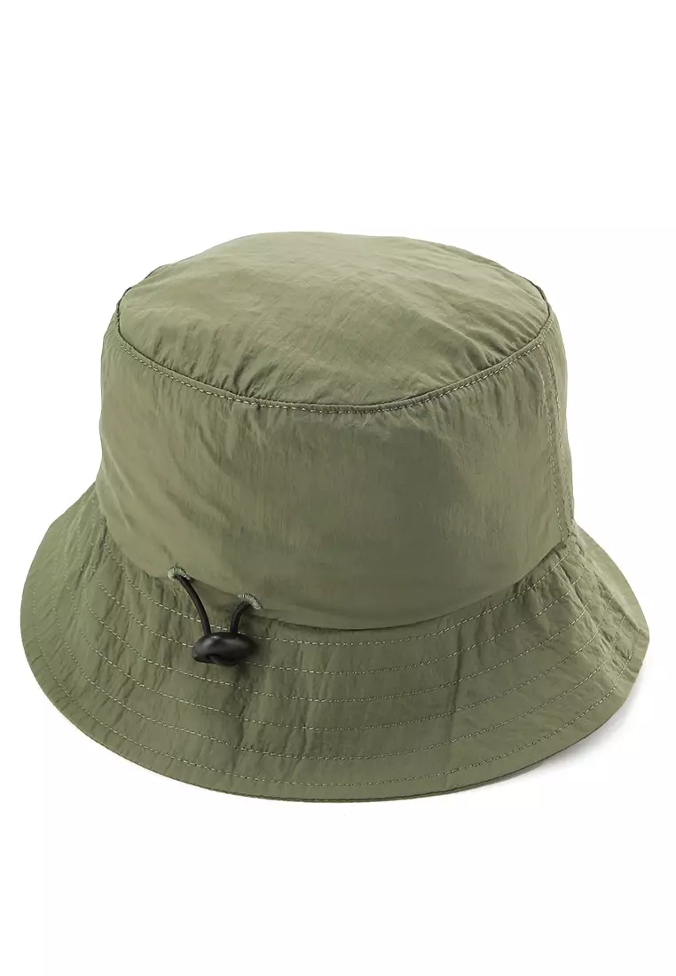 Poly Bucket Hat with String
