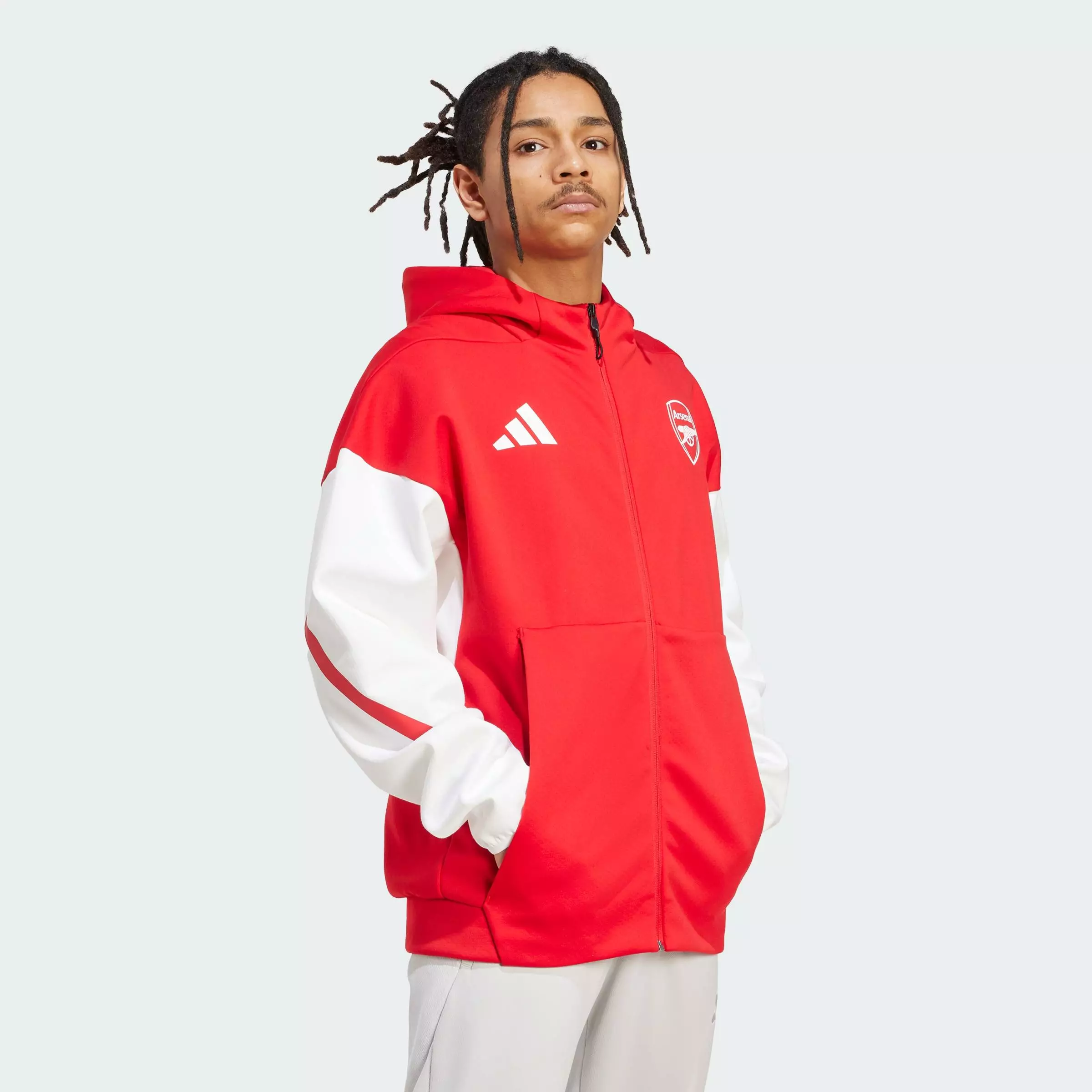 Football Arsenal Z.N.E. Anthem Jacket Men Red JM9409