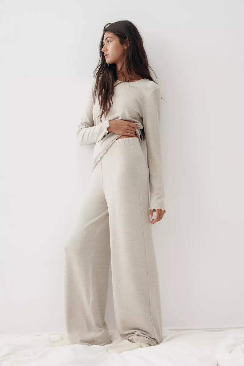 Brushed jersey pyjamas