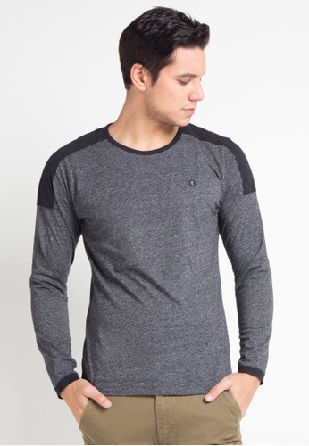 Jual Cressida  Block Panel In Shoulder Long Tee Original 
