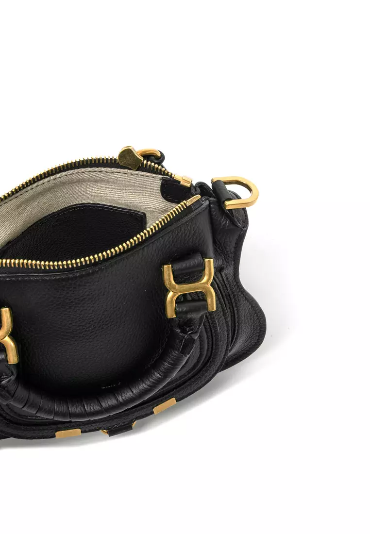 Chloe mini marcie black online