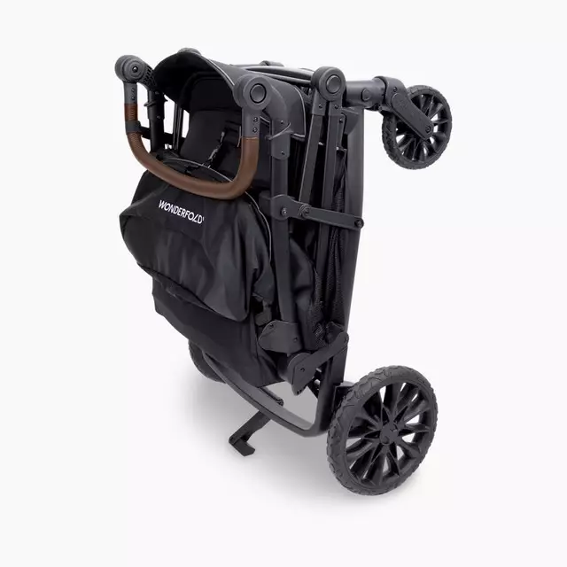 Wonderfold L4 Stroller Wagon Black -  Stroller Bayi Balita Anak