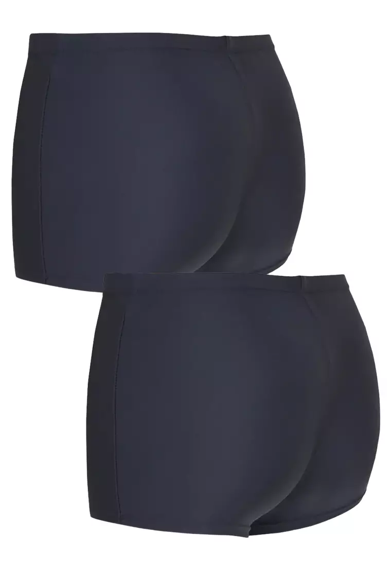 2-in-1 Pack Boyleg Swim Shorts  Women Swimwear