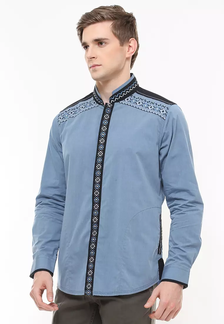 LGS - Baju Koko - Regular Fit - Lengan Panjang - CSH.285.S812K.242.C-L/S