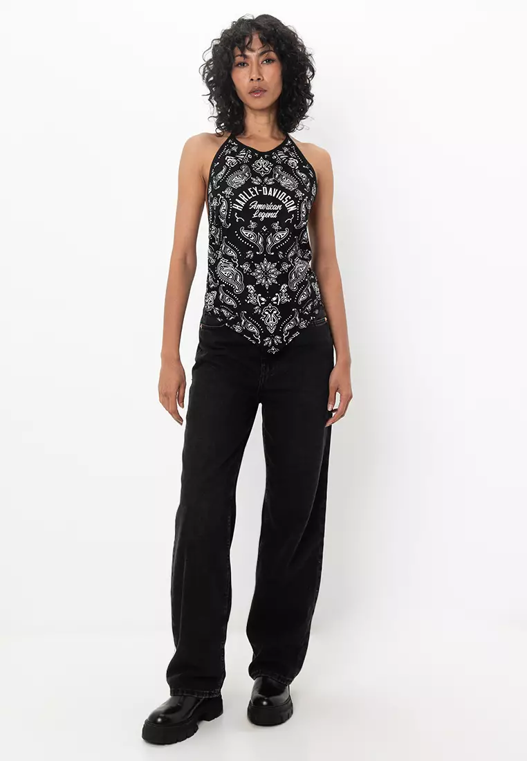 Harley-Davidson® Classic Paisley Bandana Halter