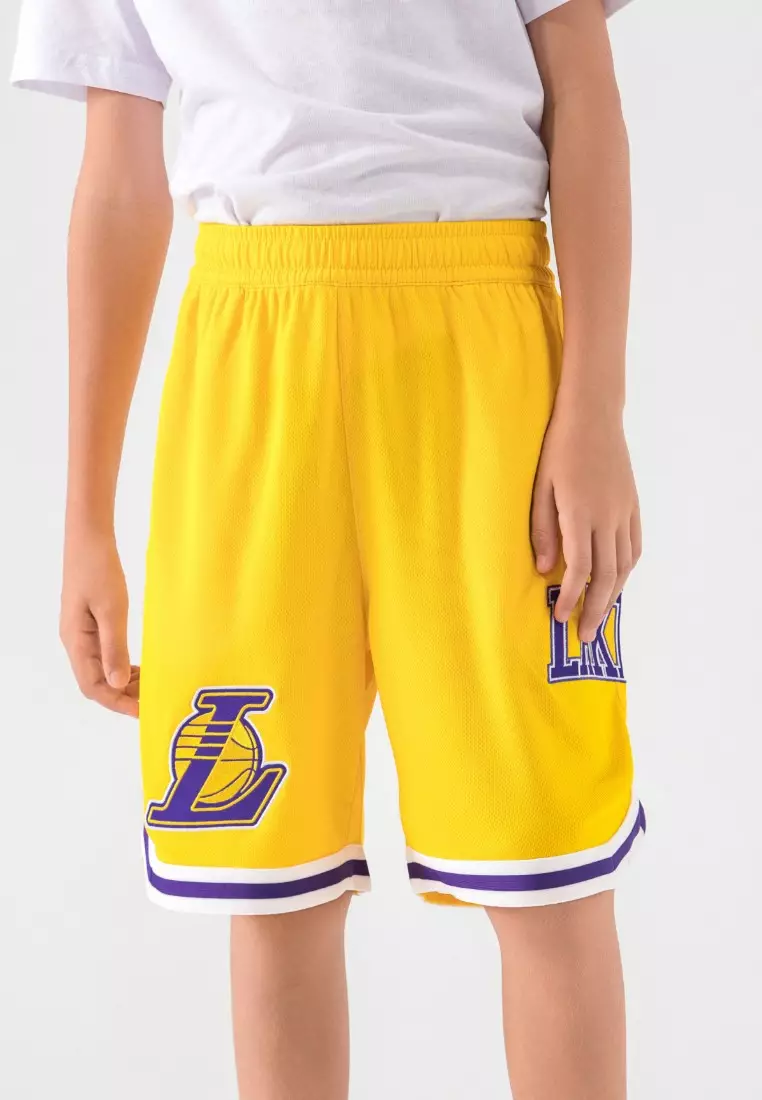 Buy NBA Los Angeles Lakers Kids Basketball Shorts 2025 Online