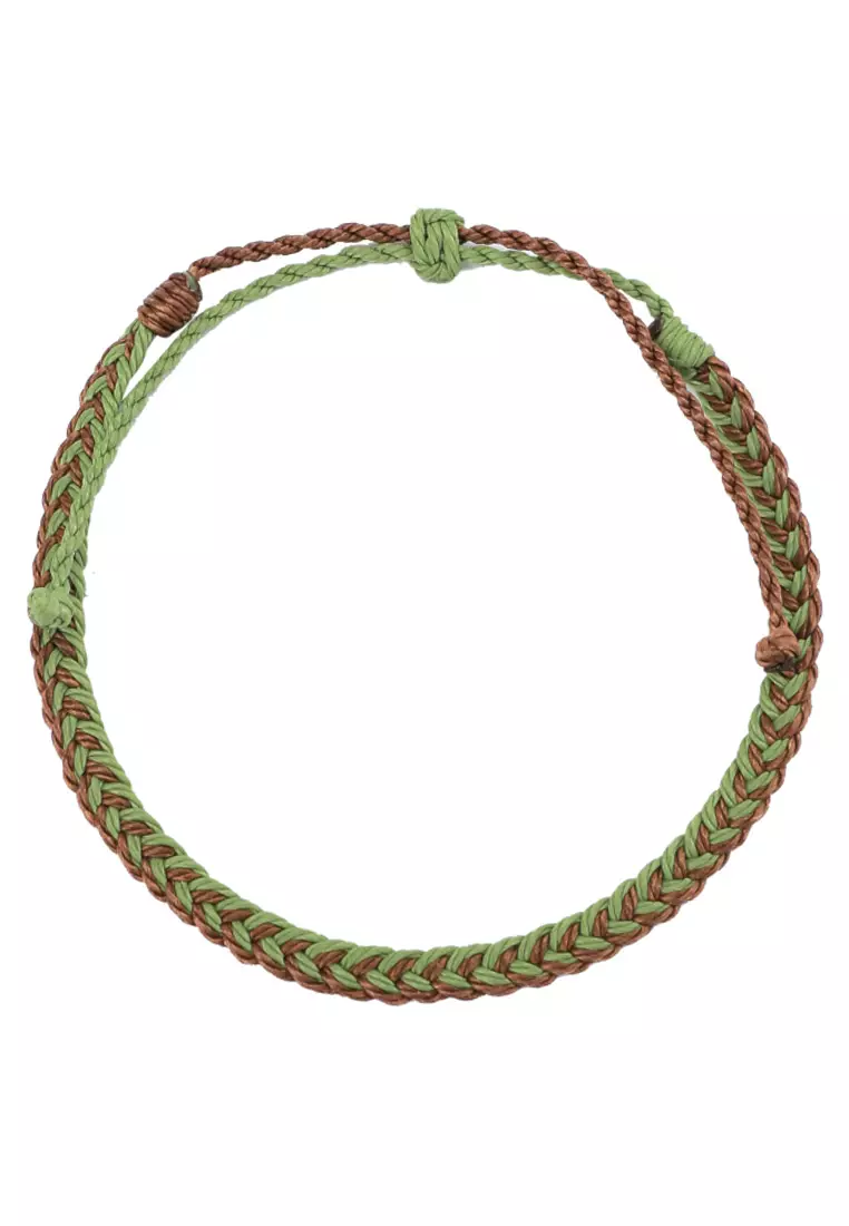 Forest Dew Braided Bracelet