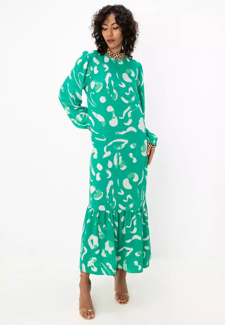 black tie halter dress