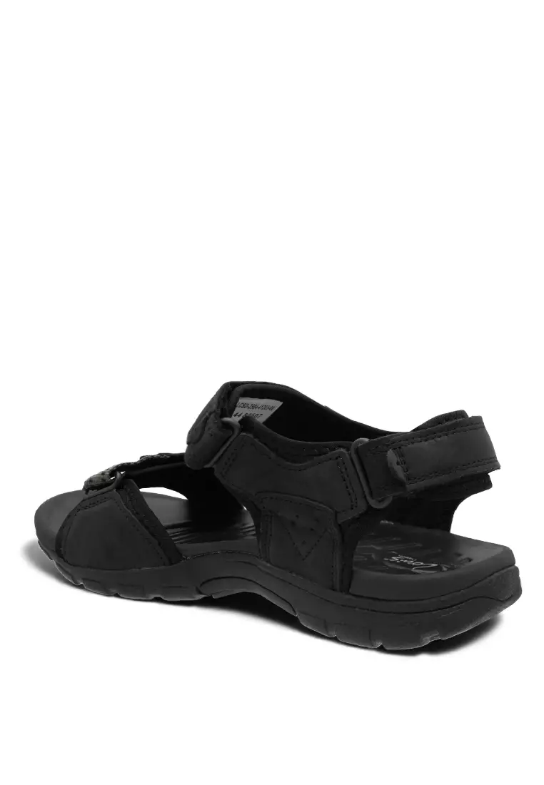Men Slip On Faux Leather Classic Casual Sandals - 250441265
