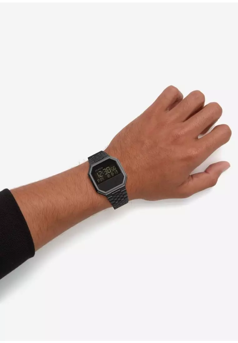 Buy Nixon Nixon Re Run All Black 38.5mm A158001 Online ZALORA