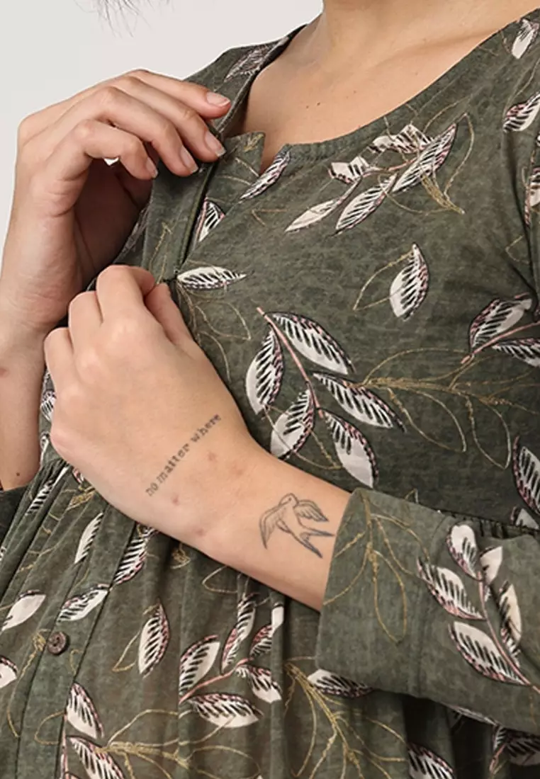 Olive Garden Maternity And Nursing Dress