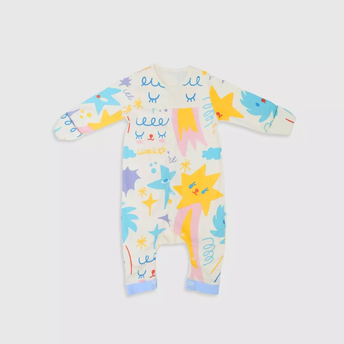 Mothercare Liunic Baby Sleepsuit - Baju Tidur Bayi Unisex (Multi)