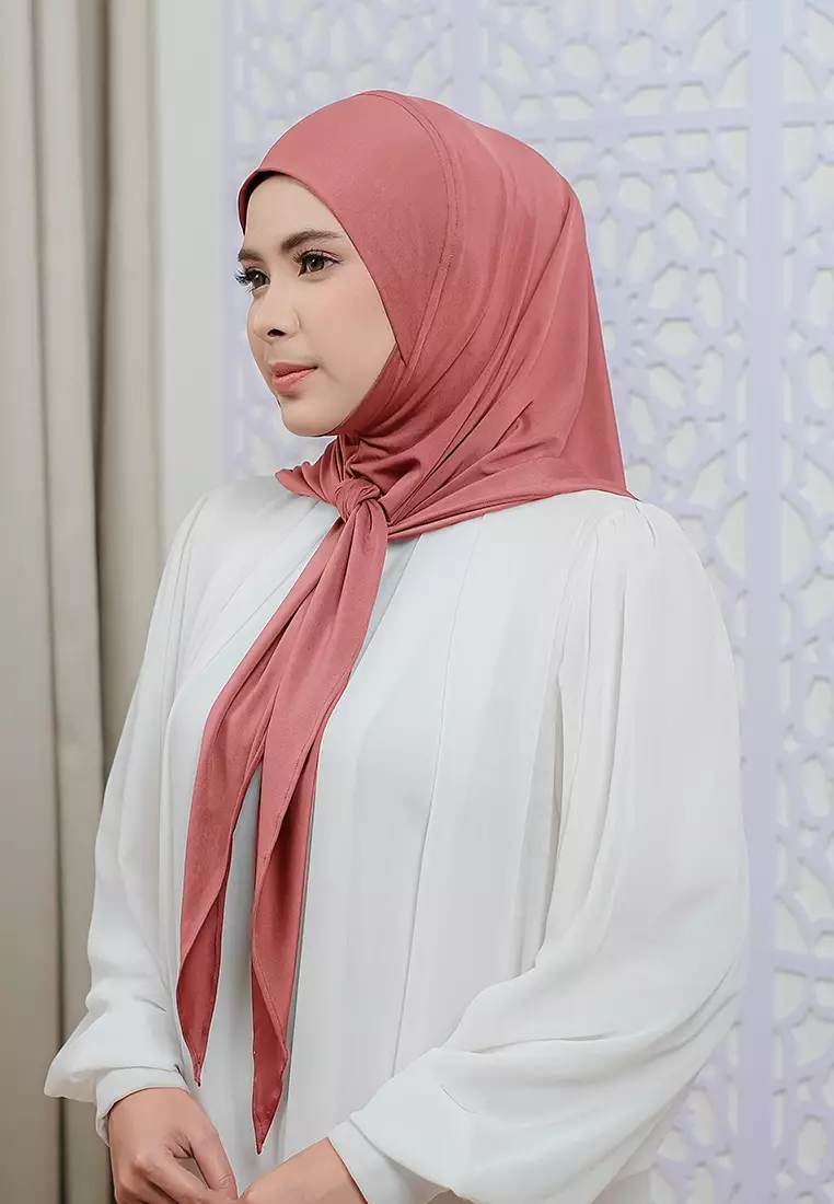 HIJAB INSTAN LUNA - LIGHT SALMON
