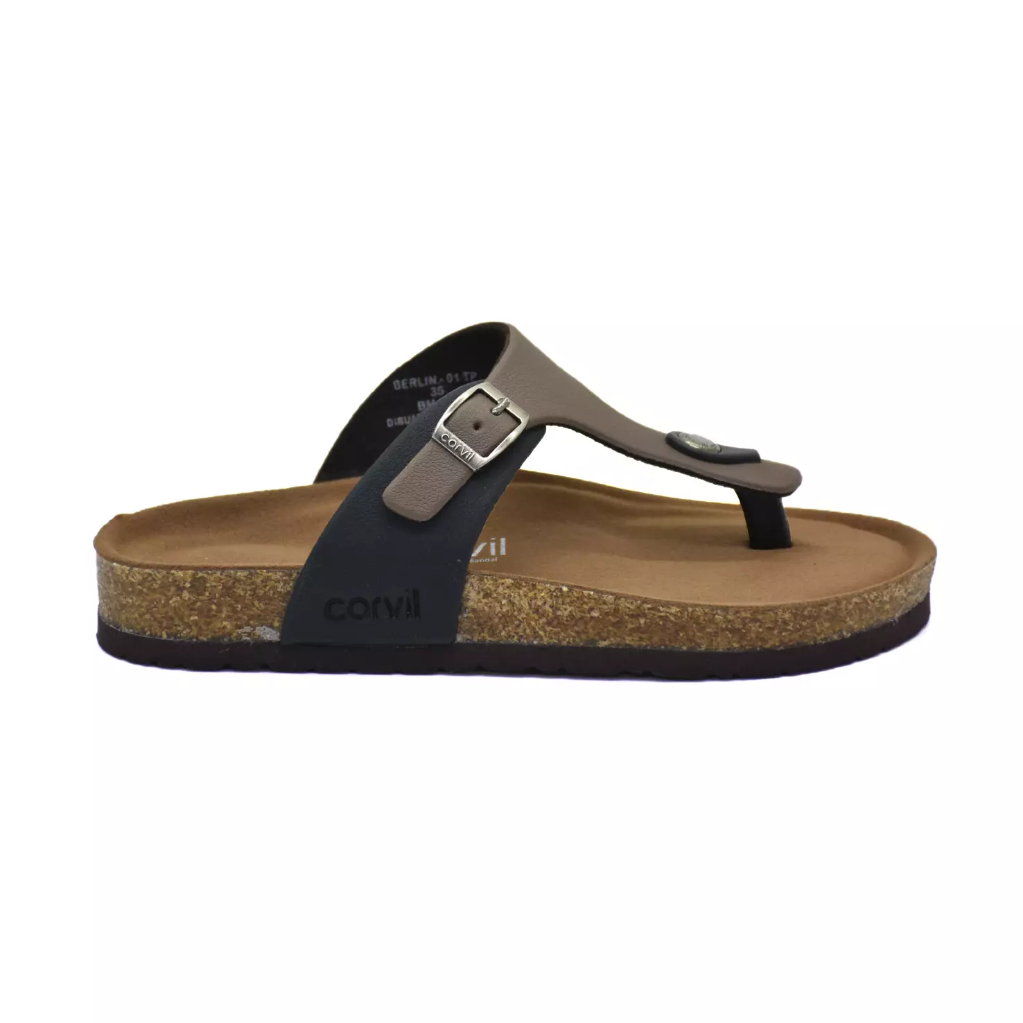 Carvil Sandal Anak Berlin-01 TP Grey/Black