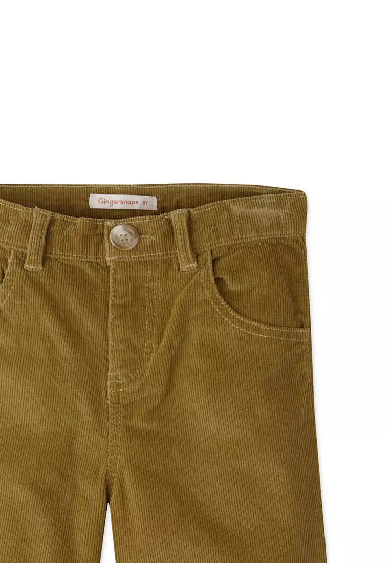 Girls Straight Fit Cord Pants