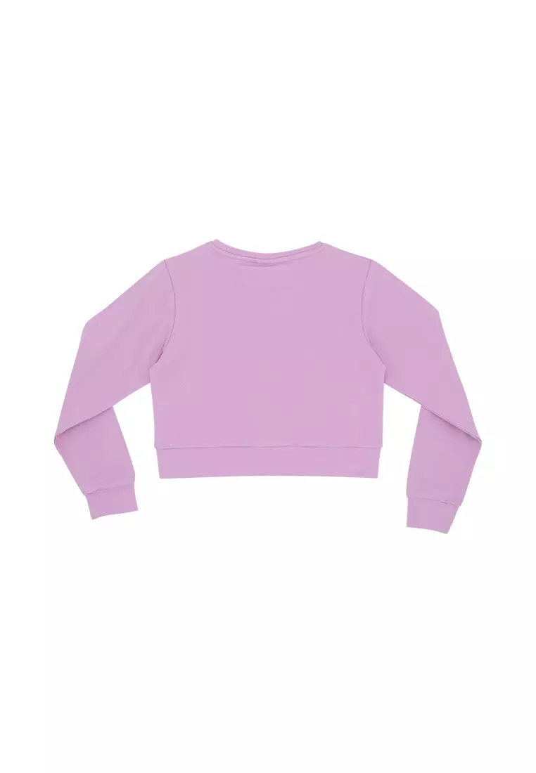 Girls Licensed Graphic Sweatshirt "Kuromi Heart Eyes"