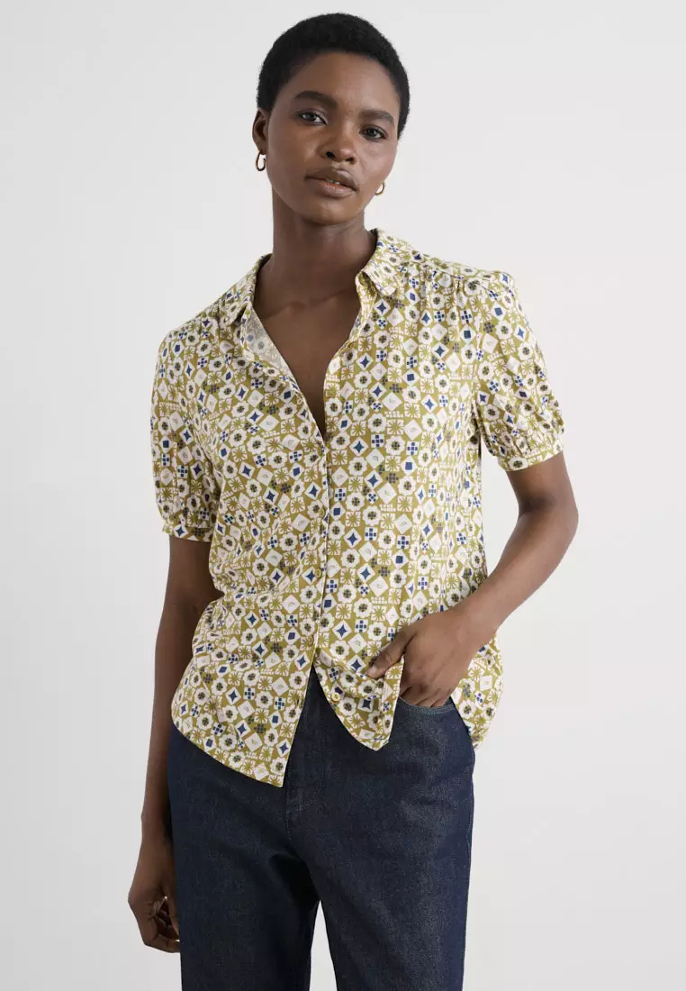 Seasalt Cornwall Yellow Embrace Shirt