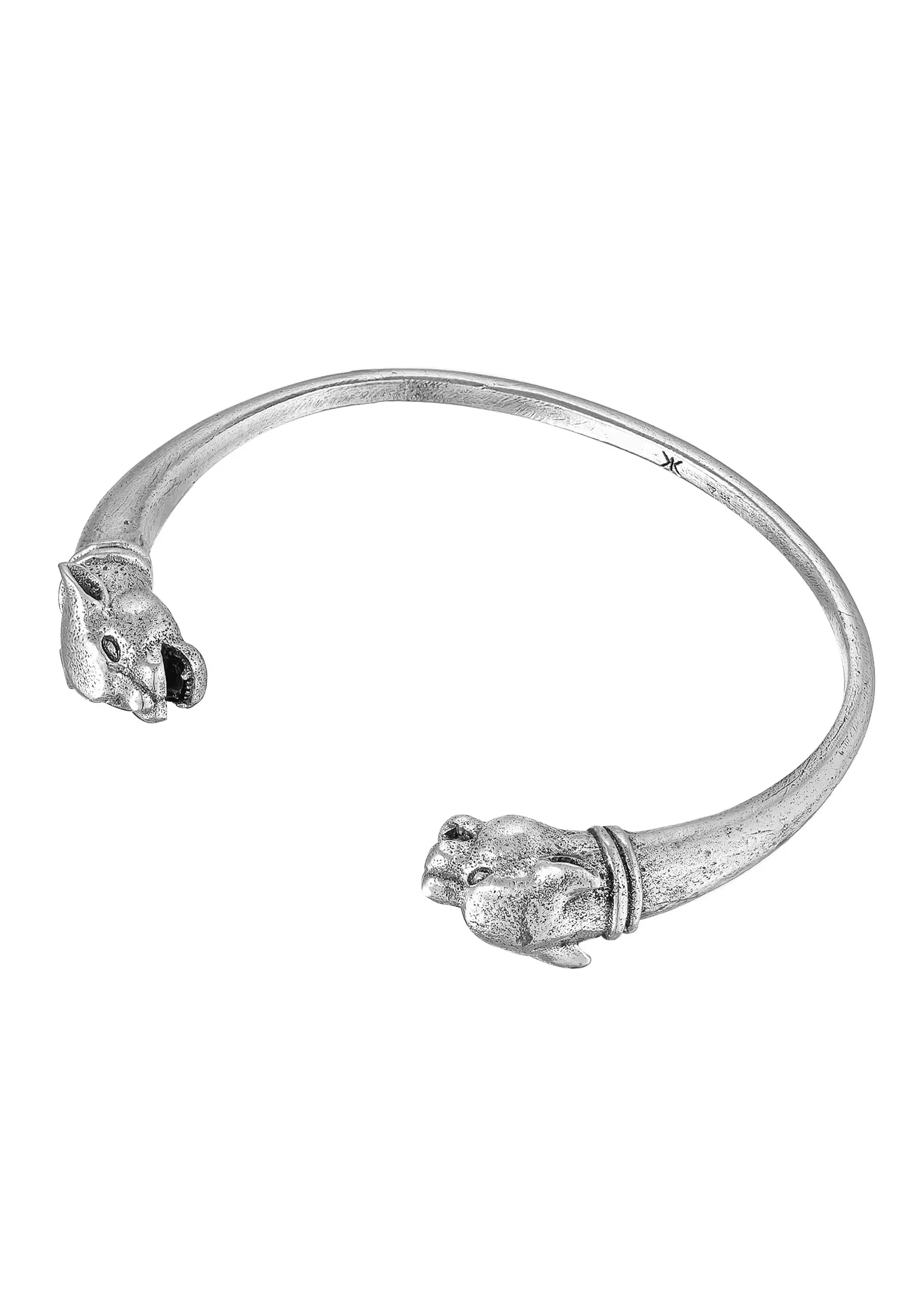 Bracelet Men Bangle Panther Masculine Animal Symbol