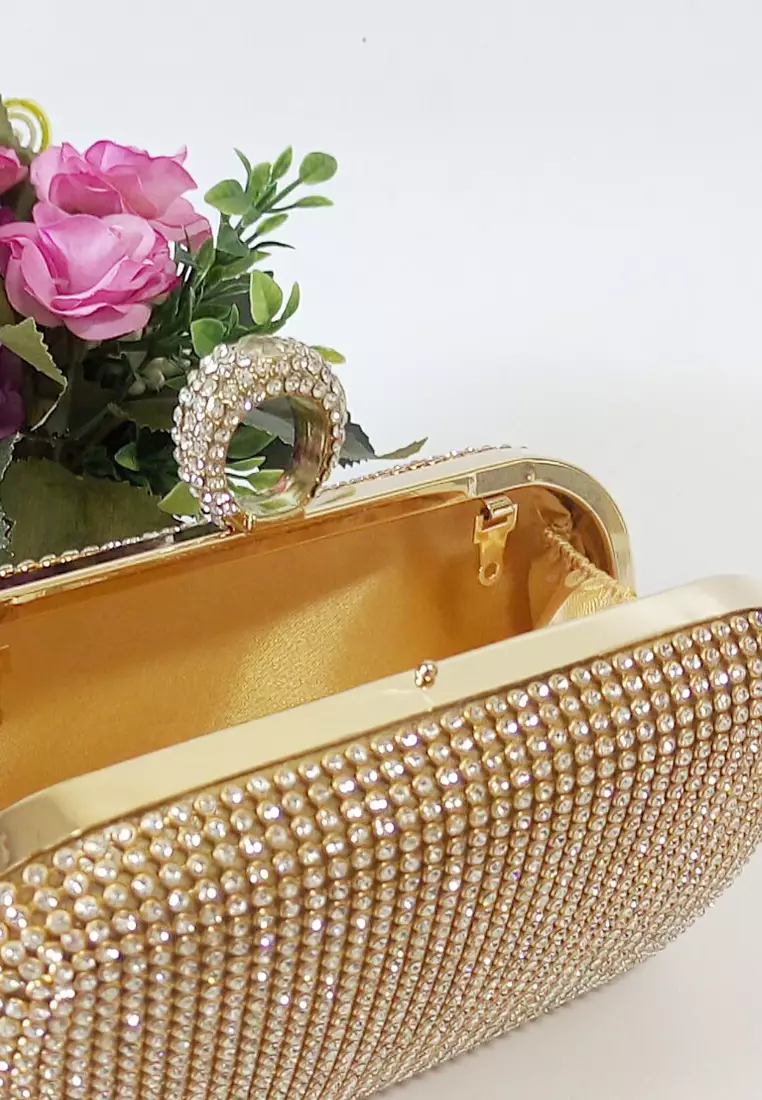 Buy XAFITI Brand New Noble Imitation Rhinestone Clutch Bag 2025