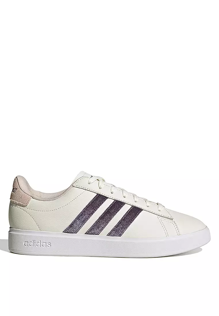adidas grey grand court shoes