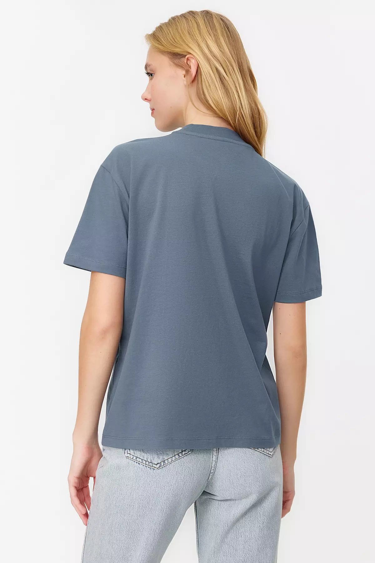 Mock Neck T-Shirt