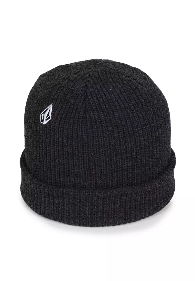 MBN FULL STONE BEANIE CHARCOAL HEATHER