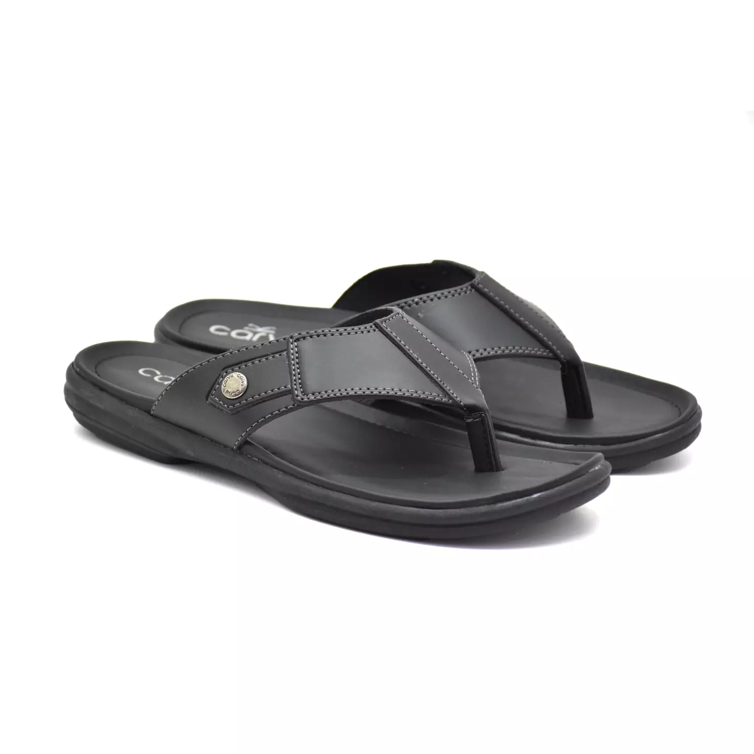 Carvil Sandal Pria Carlisle-01 M Black