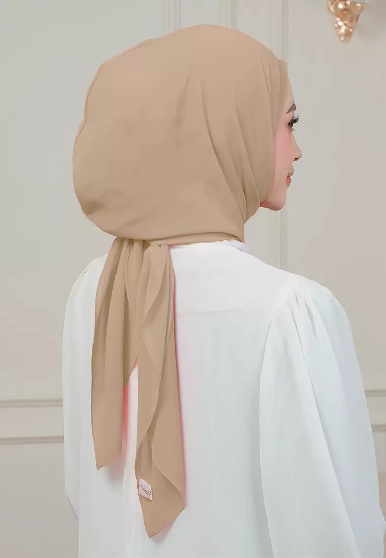 HIJAB INSTAN MAGNET SYIFA - WALLNUT