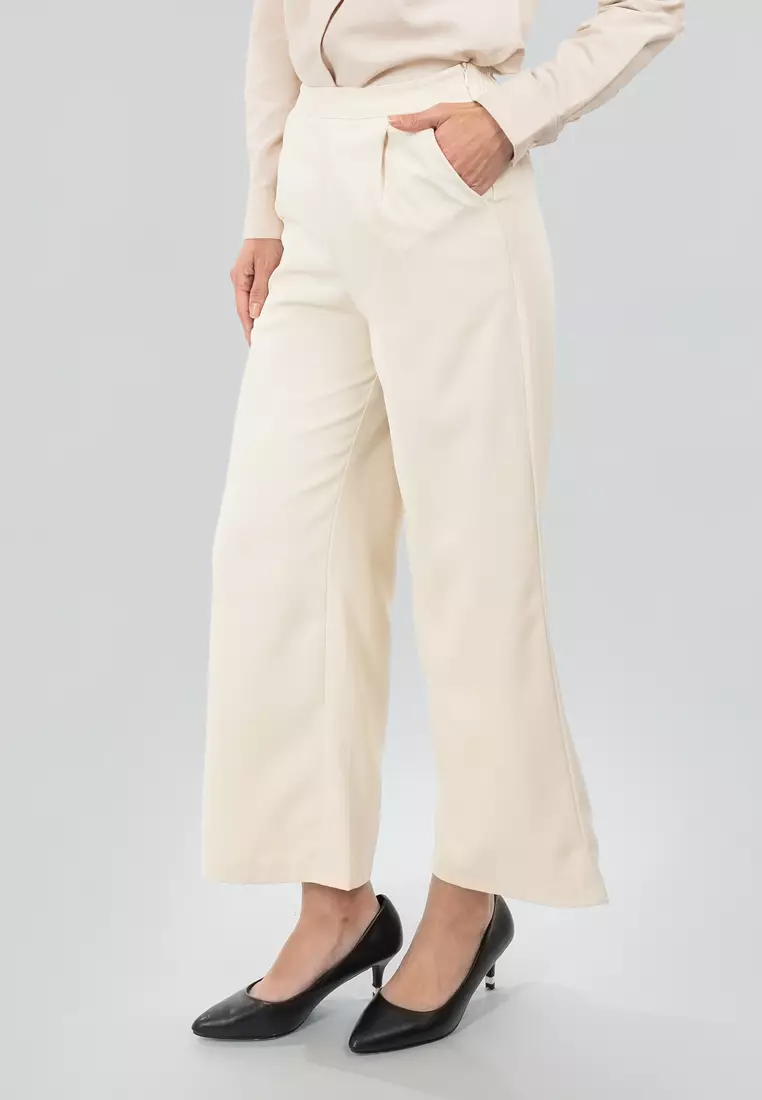Polo Haus - Women’s Wide Leg Pants WBLP005