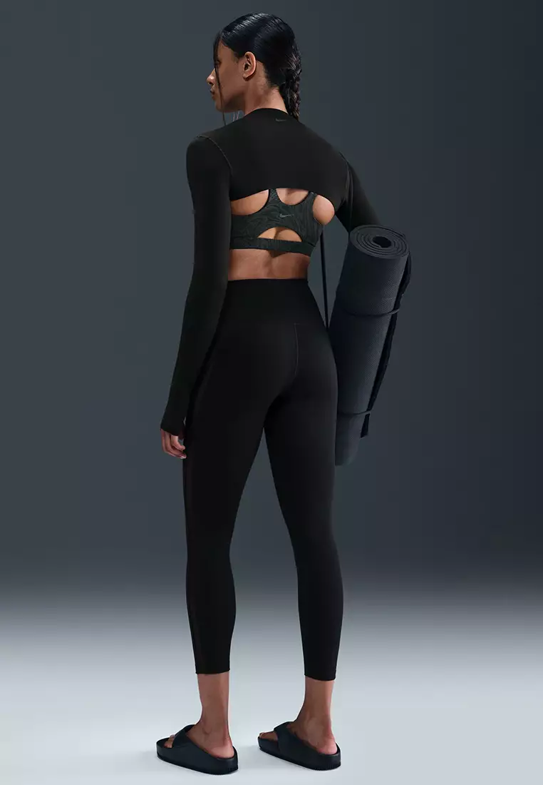 Zenvy Light-Support Padded Printed Sports Bra