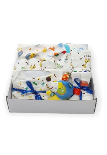 AKARANA BABY white Little One Gift Box for Baby Newborn Fullmoon Free Led Light - Boy 7CDE4KA5BC51FAGS_1