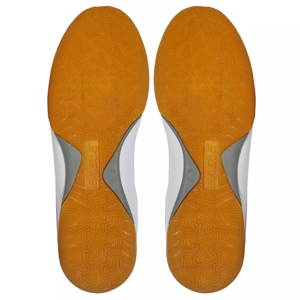 Eagle Sepatu Futsal Sansiro - PUTIH/EMAS