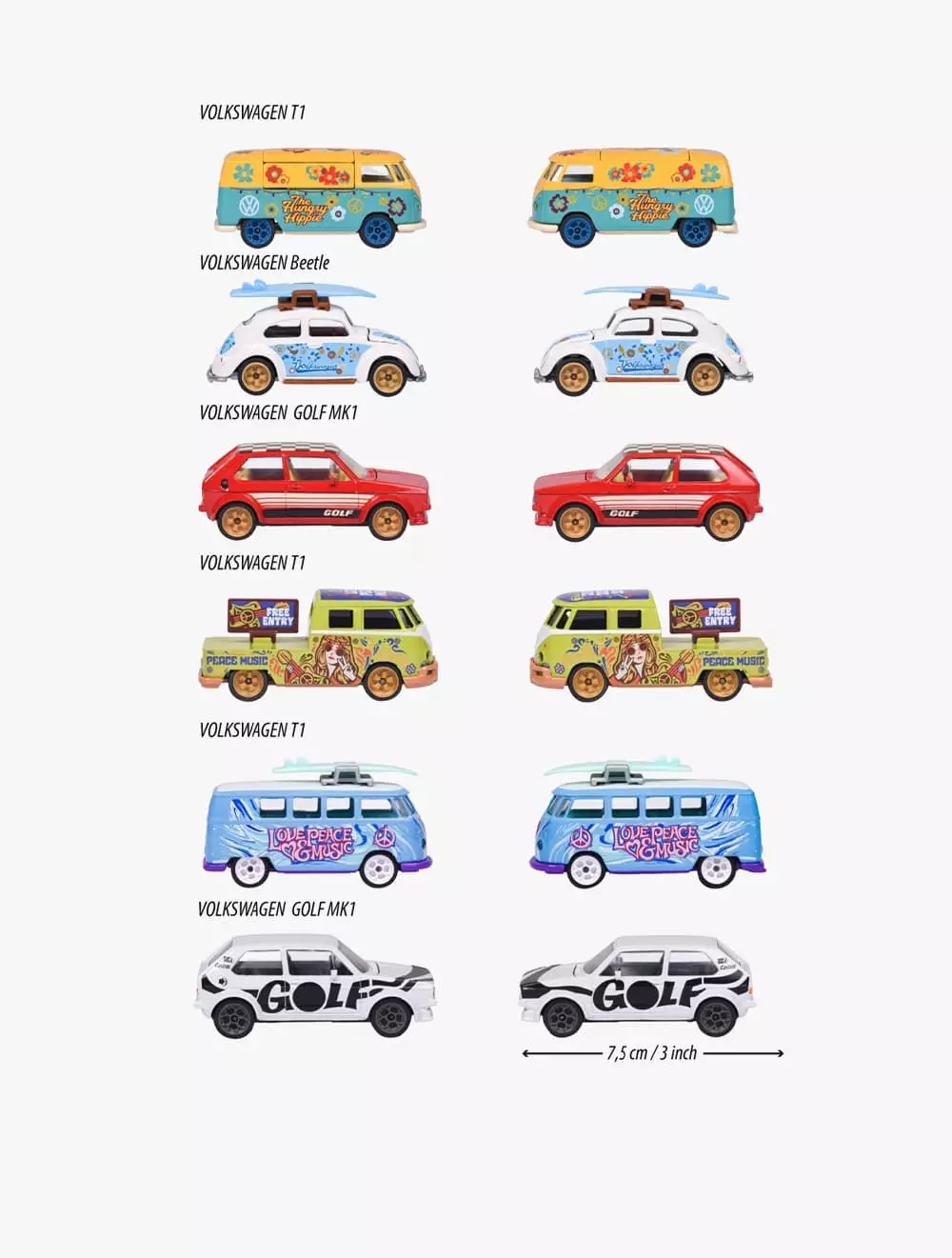 Majorette VW GOLF MK1 'GOLF' DELUXE - MAJ120264F800