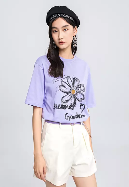 Belted Formal Casual Shorts