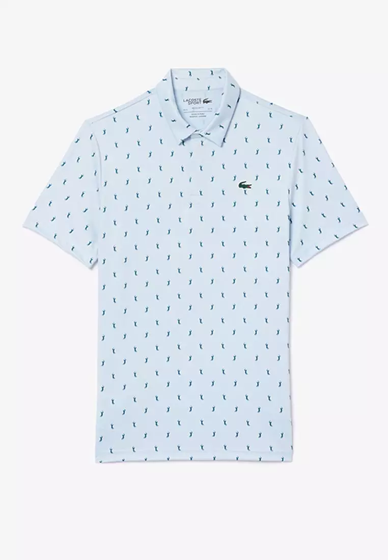 Golf Printed Recycled Polyester Polo Shirt