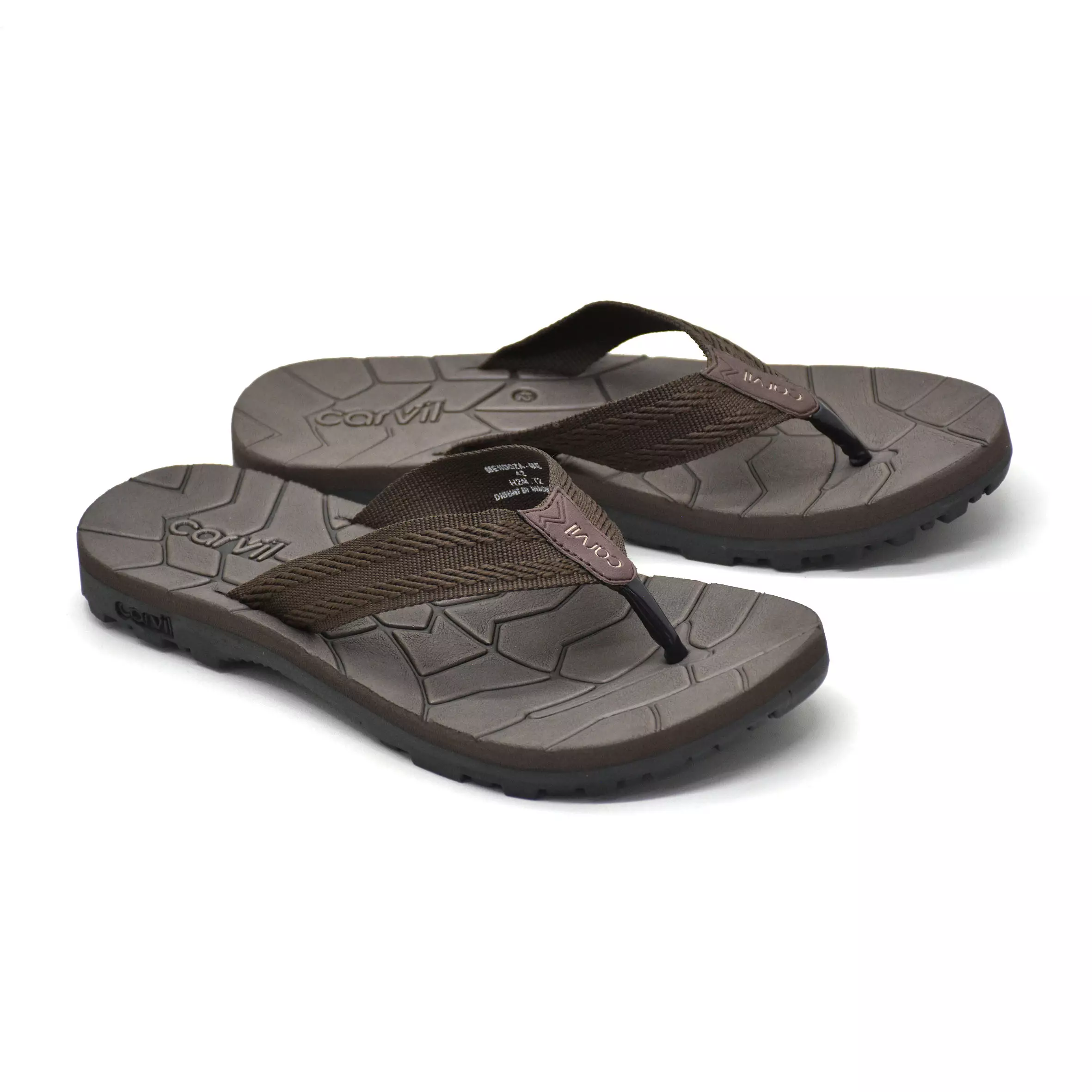 Carvil Sandal Pria Mendoza-Me Brown
