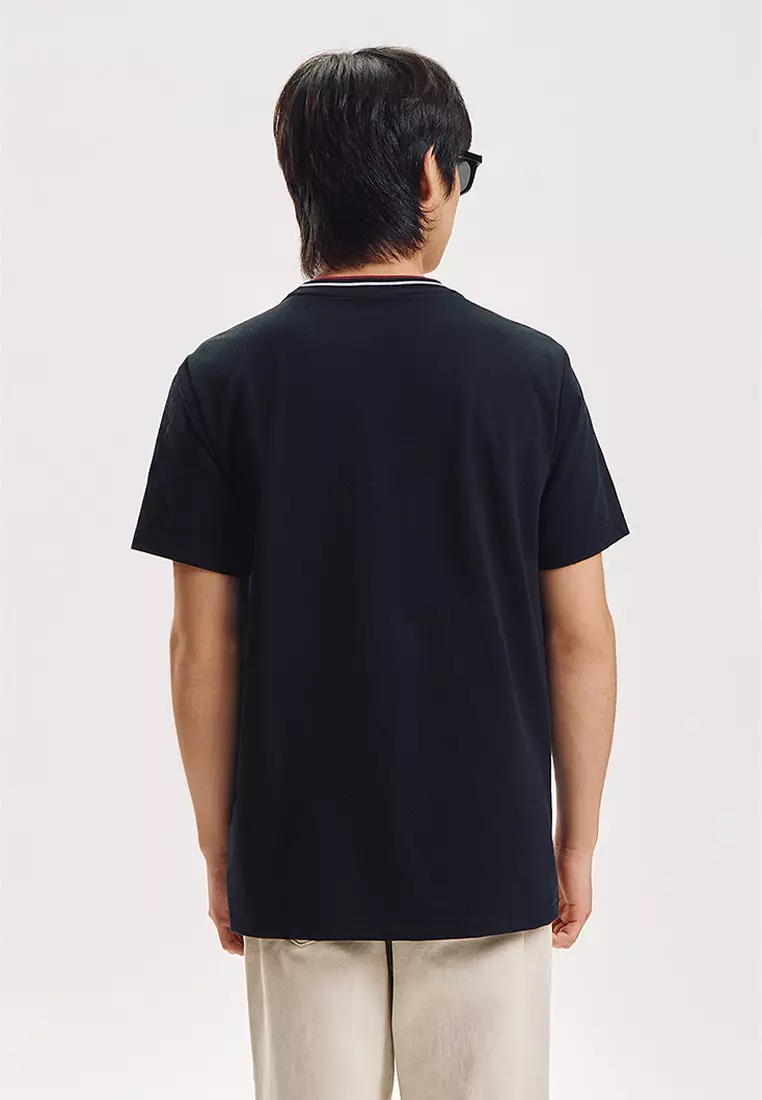Regular Fit T-Shirt with Embroidery