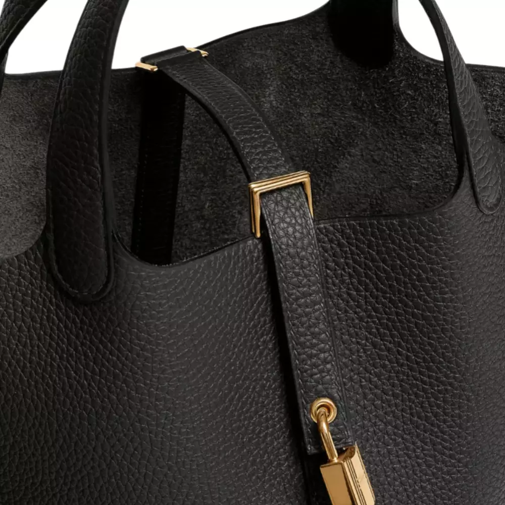 Picotin 18 Dark Bronze Taurillon Clemence Ghw