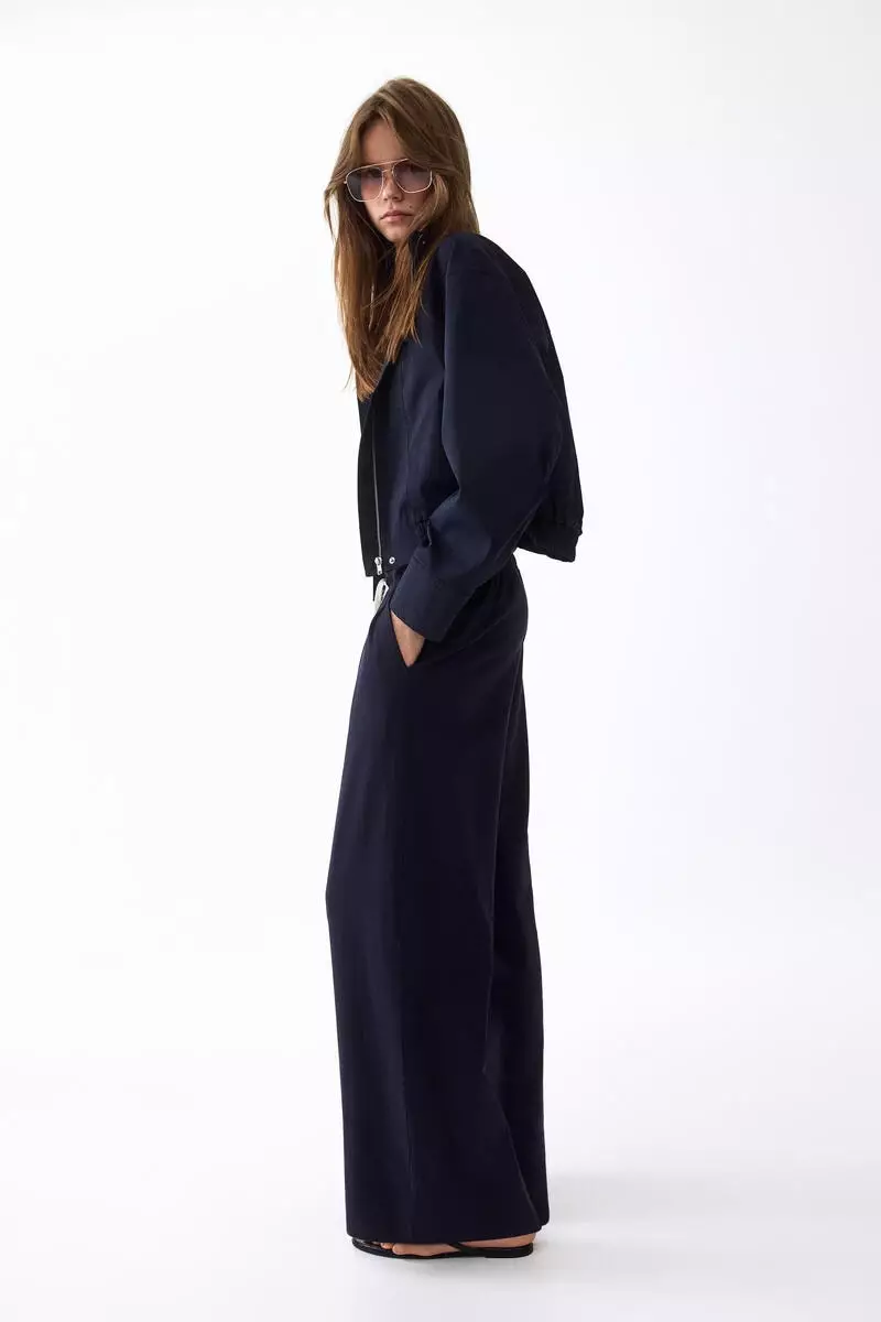 Cotton jersey joggers