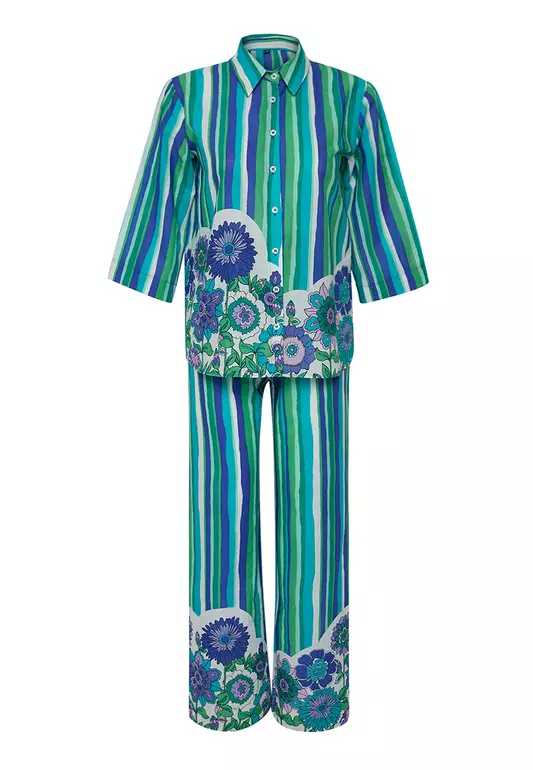 Multicoloured Printed Set