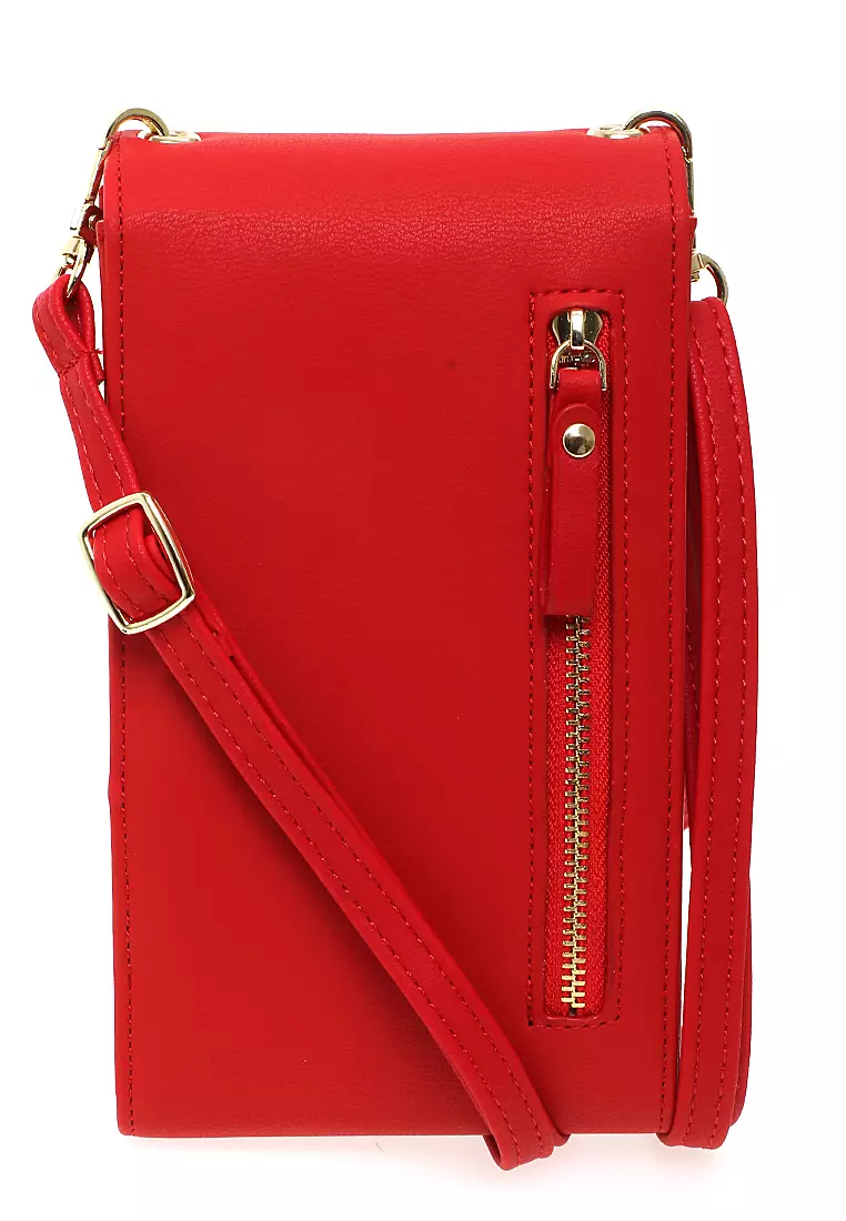 Sling Bag Tas Selempang Mini Wanita Dompet Multifungsi Many Slot Material Kulit Leather ORIGINAL