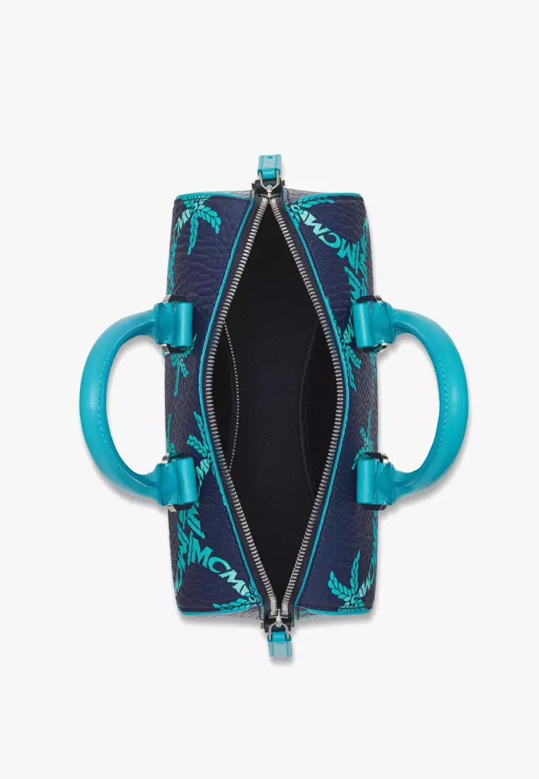 Ella Boston Bag in Palm Canvas